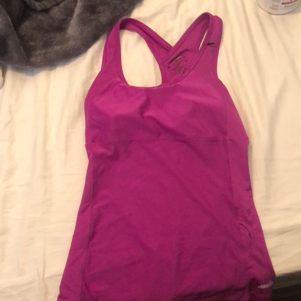 Purple tank top size xs